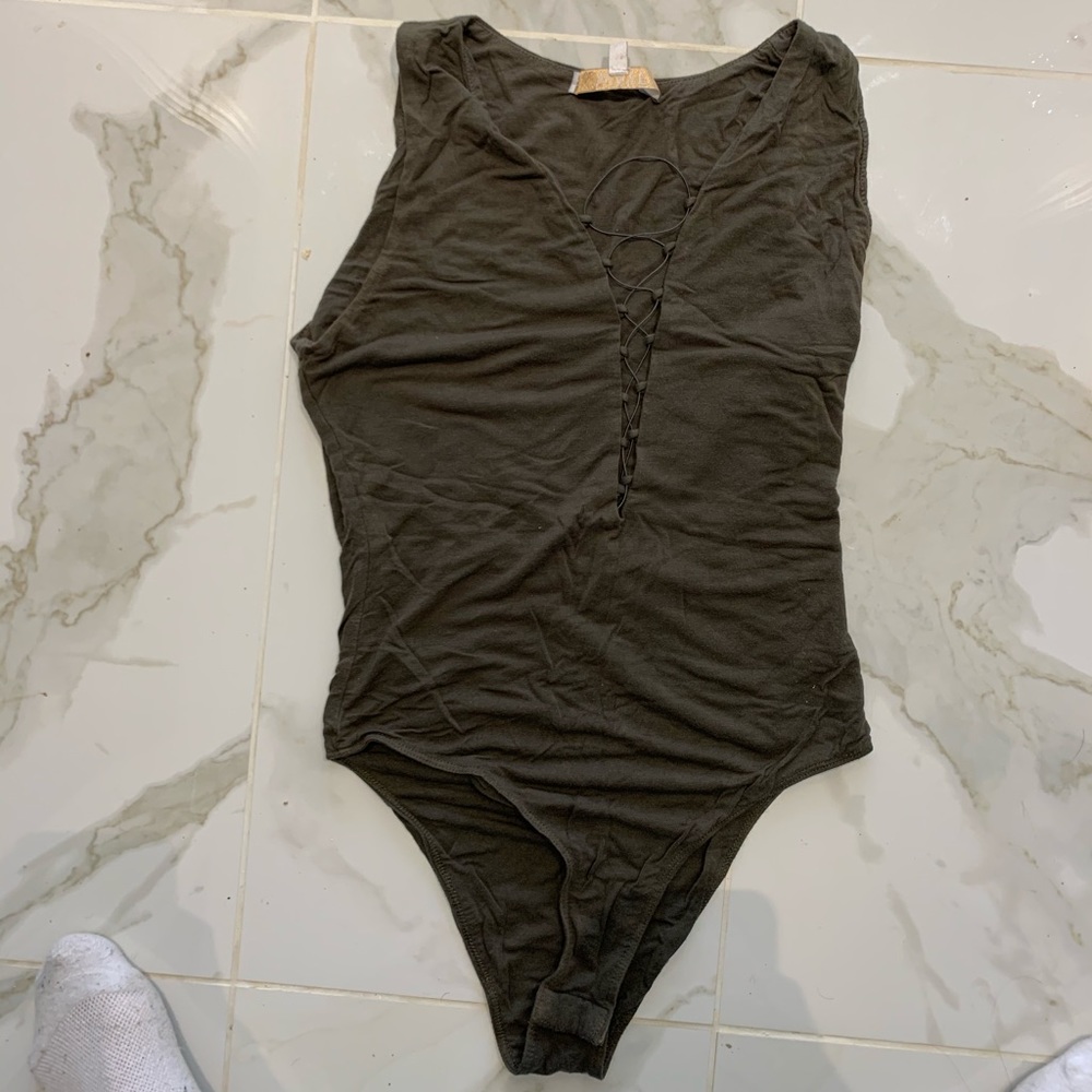Cross bodysuit